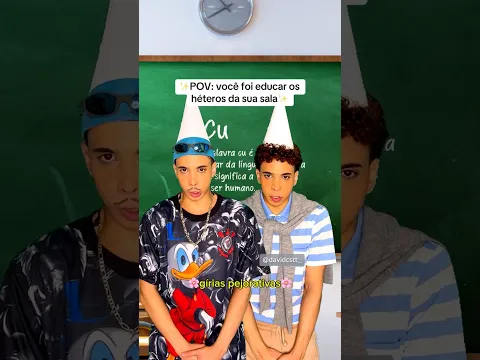 POV: você foi educar os héteros da sua sala (David Costa- @davidcstt_)