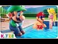 Download Lagu He CAN’T Swim. Nobody Cares 💦😢 Super Mario Odyssey Story