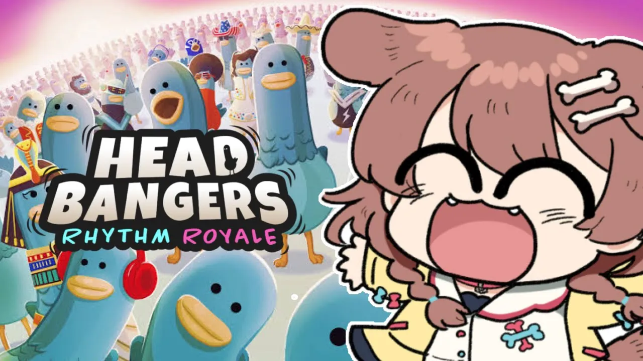 【リズムゲー】♪♪♪たんたんたんたんたんたんたん♪♪♪【Headbangers: Rhythm Royale】