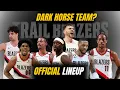 PORTLAND TRAIL BLAZERS LINEUP 2026-27 COMPLETE ROSTER STARTING 5