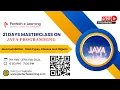 DAY 01 - Java Installation Data Types Classes and Objects Java Programming Pantech eLearning