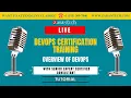 LIVE Overview of DevOps DevOps Certification Training ZaranTech