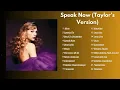 Download Lagu Taylor Swift - Speak now (Taylors Version - Full Album) MP3