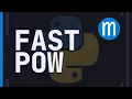 Fast pow A general recursive power algorithm for more than just numbers