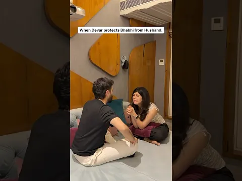 Devar Protecting Bhabhi😰😂 #couple #devar #bhabhi #rakshabandhan #brother #sister #comedy #funny