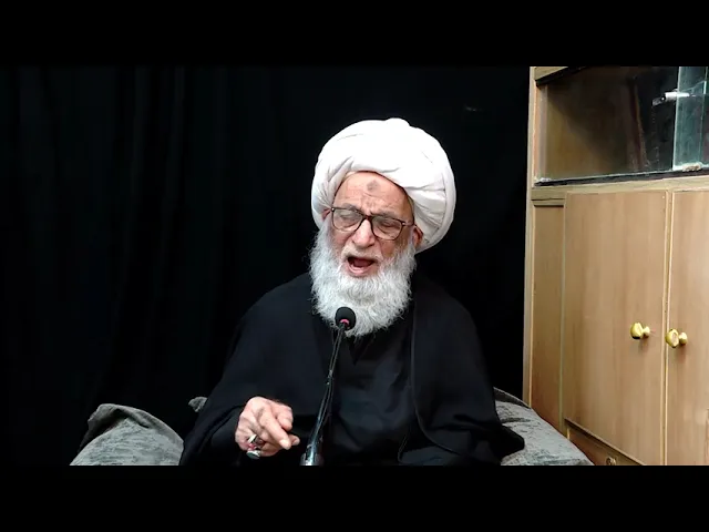 ⁣كلمة سماحة آية الله العظمى المرجع الديني الكبير الشيخ بشير حسين النجفي (دام ظله) 1443هـ.