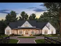 Dream Modern Farmhouse Tour One-Story 4 Bedroom Plan Plan 041-00384