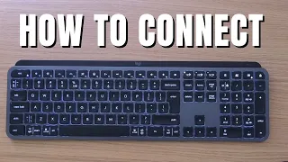 Logitech MX Keys S - How To Connect TO Multiple Devices via bluethooth at the same time 2023