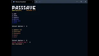 A Password Manager Using Python SQLITE3