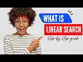 Linear Search Explained with Dry Run Examples Easy Step-by-Step Guide for Beginners