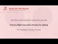 Taylor Swift - Snow On The Beach (Feat. More Lana Del Rey) (Lyrics)