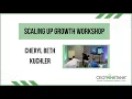 Scaling Up Growth Workshop - Execution