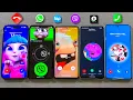 Lagu iPhone Threema vs Blackview Viber vs Nokia WhatsApp vs Redmi Bip vs Samsung Incoming Call