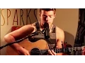 Download Lagu Sparks - Coldplay (Acoustic Cover by Chase Eagleson)