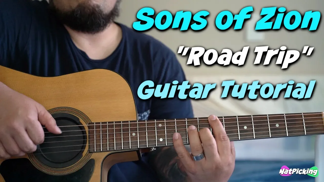 Road Trip -Sons of Zion *GUITAR TUTORIAL*