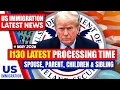 USCIS I130 Processing Time Spouse Parent Children Sibling May 2026 US Immigration News