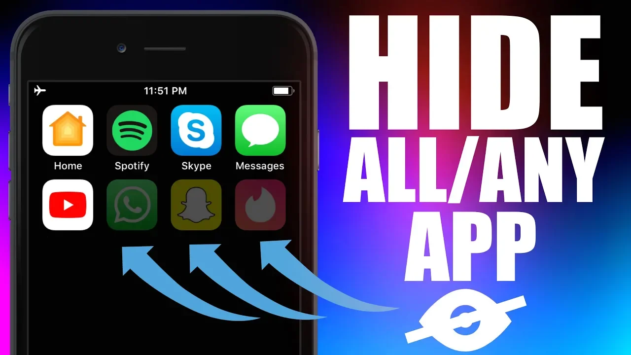 Looking for a way to hide apps on iPhone? Here is the way to hide iPhone apps from homescreen and iP. 