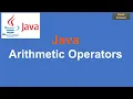 9 Java Tutorial Java Arithmetic Operators Syntax and Practical Examples Zest Prime