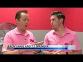 Jeremy Rabe and T J Springer at Making Strides Walk