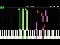 Starset - Head Over Heels - Synthesia Piano Tutorial