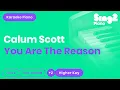 Download Lagu Calum Scott - You Are The Reason (Higher Key) Piano Karaoke