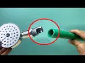 Download Lagu Secret to connect Shower to PVC Pipe which Plumber did not disclose | Quick \u0026 Easy