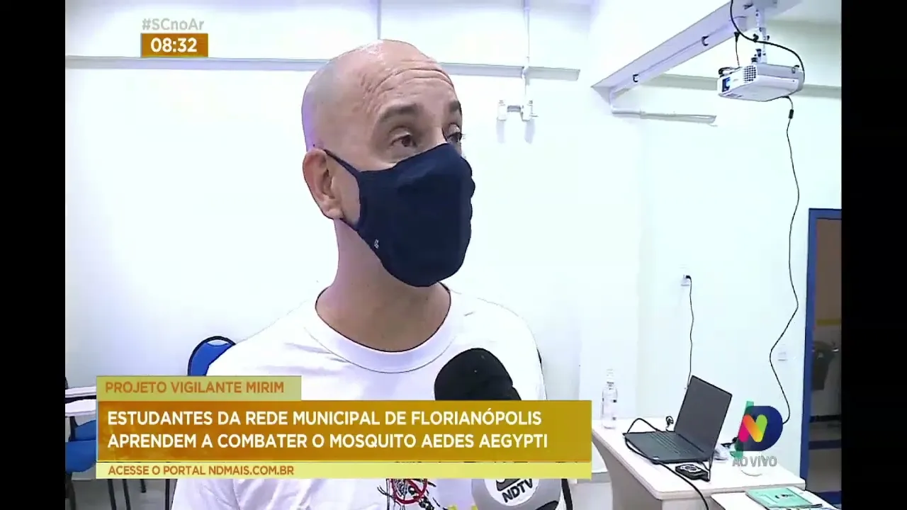 Florianópolis: estudantes da rede municipal aprendem a combater o mosquito da dengue