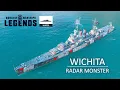 Wichita - Radar Monster World of Warships Legends Xbox SX