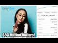 Bhad Bhabie Made 53 Million Dollars On OnlyFans