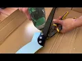Vinyl floor cutter assembly made by Brutus from Lowes