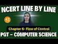 PGT - Computer Science NCERT Line By Line Chapter 6