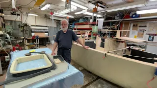 Today, no work. A visitor disturbed me. Luckily it turned out to be a friendly man with a big smile