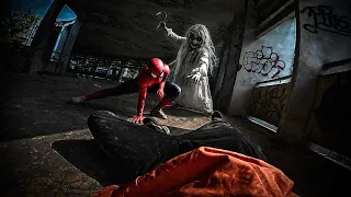 SPIDER-MAN SAVED ME FROM A TERRIFYING GHOST!