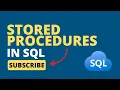How to Create Stored Procedures in SQL Create Execute Modify and Delete