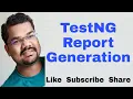TestNG Report Generation in Selenium TestNG Reports in Selenium How To Generate Report in TestNG