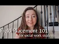 All You Need to Know About Social Work Field Placement BSW MSW Students How to Succeed