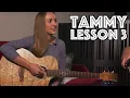 Tammy Guitar Lesson 3 Notes On Neck Chord Progressions Rhythm Strumming Barre Chords more