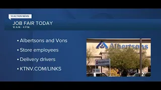 Albertsons Vons host hiring event on Tuesday
