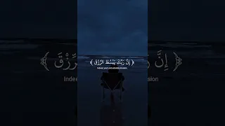 إن ربك يبسط الرزق لمن يشاء ويقدر   سورة الإسراء بصوت القارئ ياسر الدوسري دندنها
