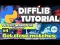 How To Get Text Close Matches using Python