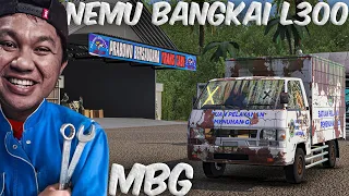 Restorasi Bangkai Pickup MBG Terbengkalai.