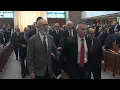 Hundreds mourn Sen Joe Lieberman in Stamford