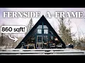 The MOST POPULAR AIRBNB in MICHIGAN Fernside A-Frame Airbnb Tour