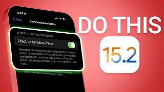 do this after updating to ios 15 2
