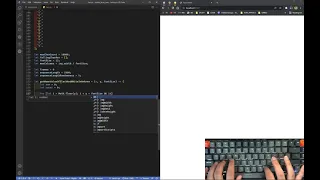 ASMR Programming - Face Matrix Rain