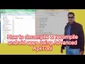 How to decompile android apps using Advanced ApkTool new