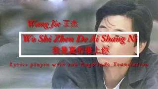 wang jie wo shi zhen de ai shang ni lyrics pinyin sub eng u0026indo