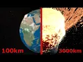 Download Lagu Planetary collision simulations  - from an asteroid to a Mars-sized planet