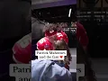 This pregame moment between Patrick Mahomes and fam