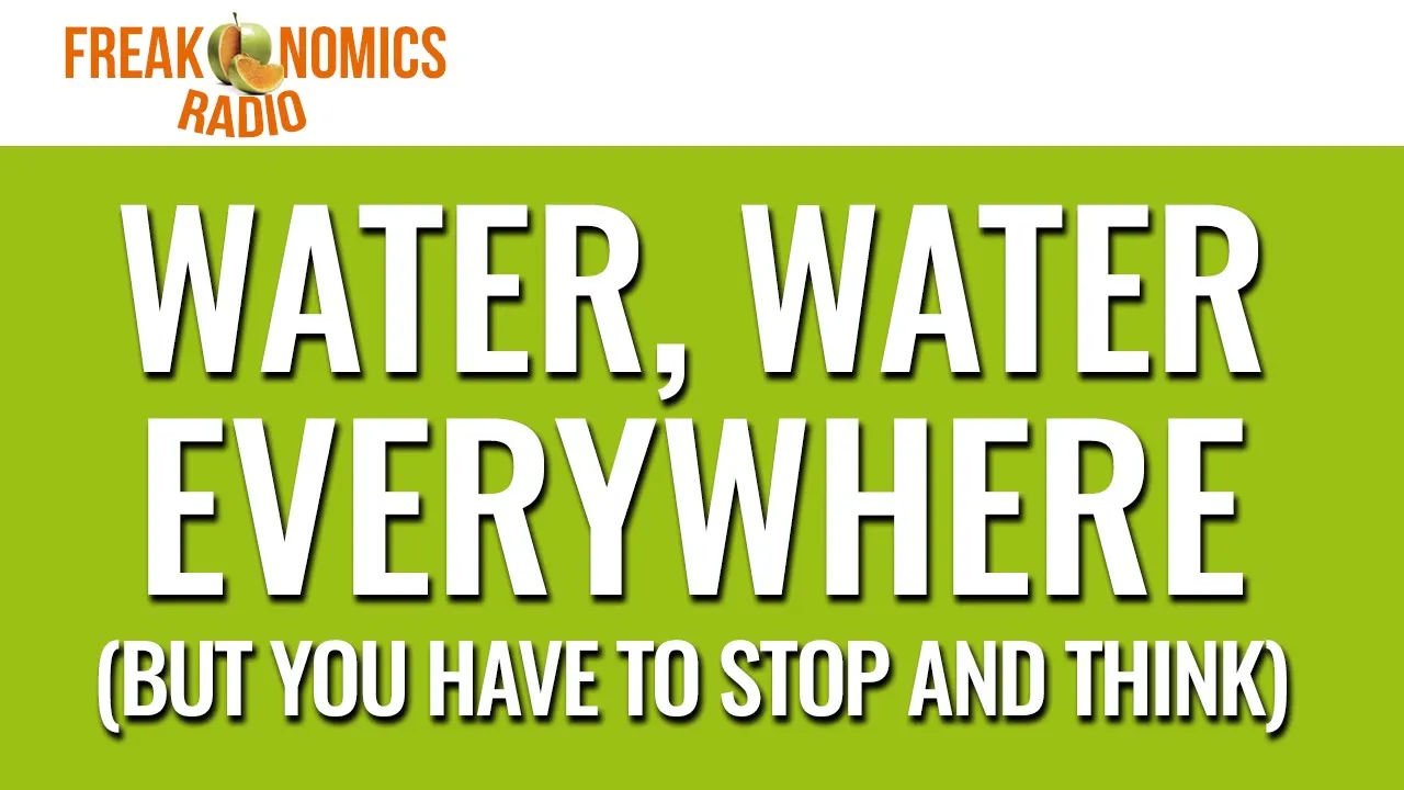 578. Water, Water Everywhere — But You Have to Stop and Think | Freakonomics Radio